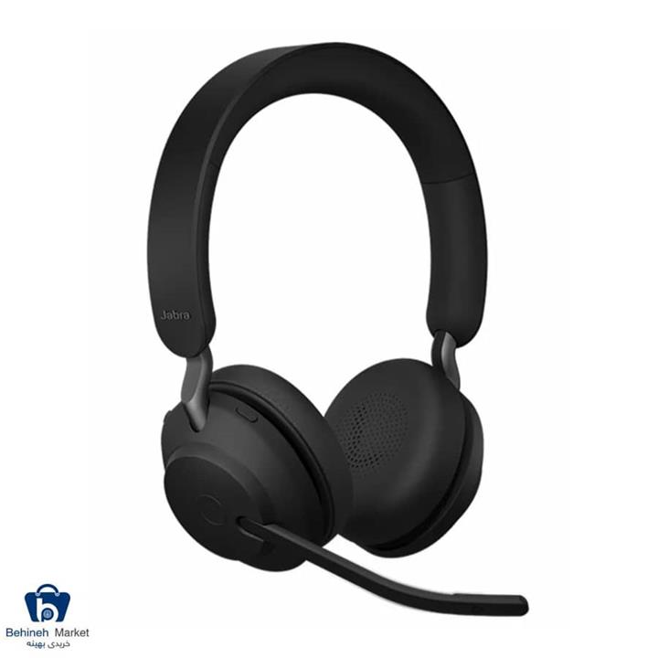 هدست بی سیم جبرا مدل Evolve2 65 Jabra  Evolve2 65 Microsoft Teams MS Wireless Stereo Headset